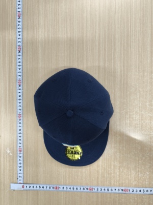 Export Quality Fully Enclosed Baseball Hat Men's Fashion Street hip hop Summer Peaked Cap Non-Adjustable Flat Brim Hat